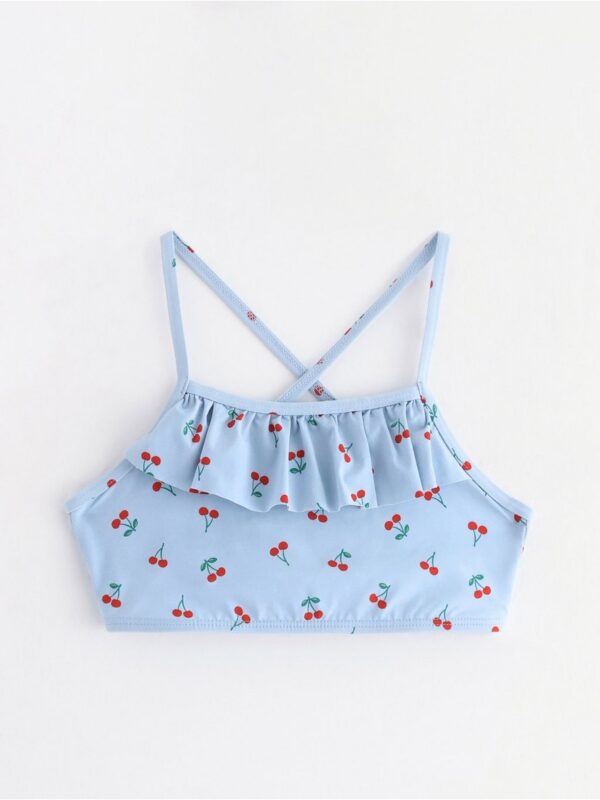 Bikini top with frills - 3004324-8852