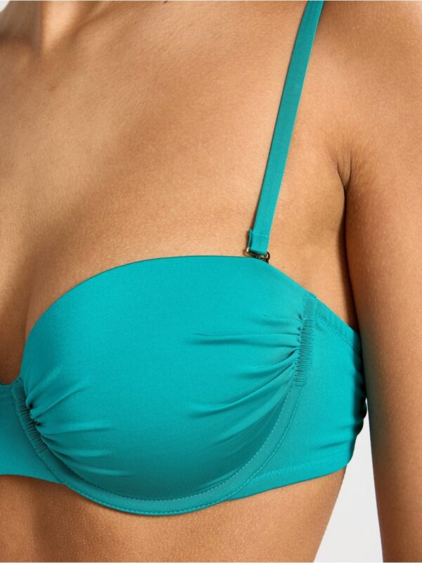 Padded balconette bikini bra with underwire - 3004396-3964