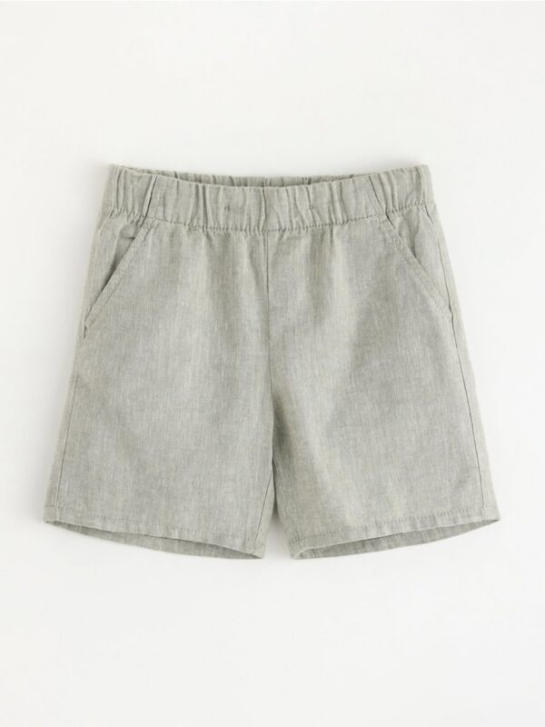 Shorts in linen blend - 3004566-2336