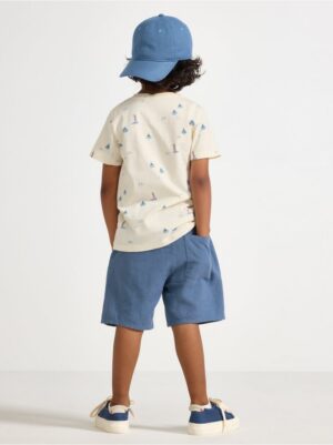 Shorts in linen blend - 3004566-9392