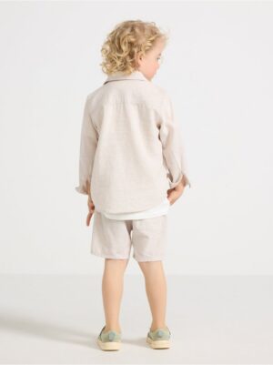 Shorts in linen blend - 3004566-9928