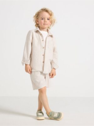 Shorts in linen blend - 3004566-9928