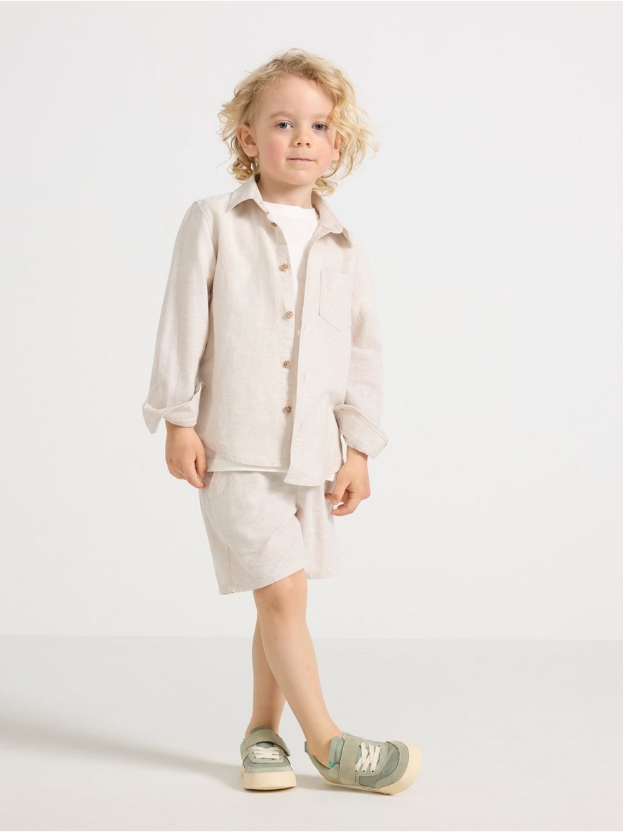 Sorts – Shorts in linen blend