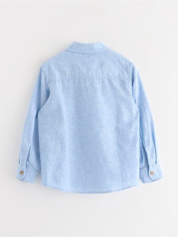 Shirt in linen blend - 3004570-9981