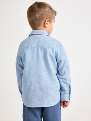 Shirt in linen blend - 3004570-9981