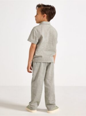 Trousers in linen blend - 3004572-2336