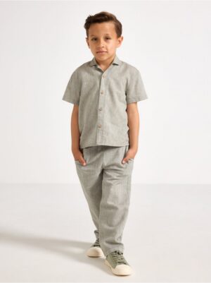 Trousers in linen blend - 3004572-2336