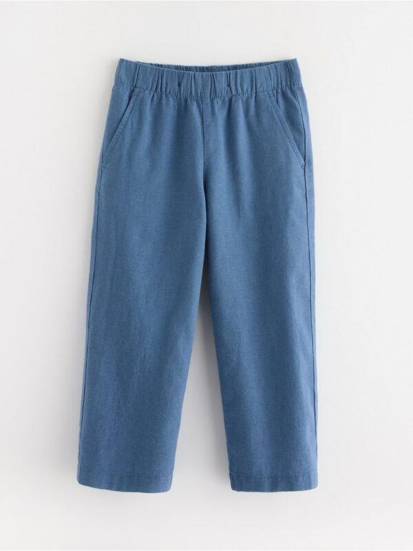 Trousers in linen blend - 3004572-9392