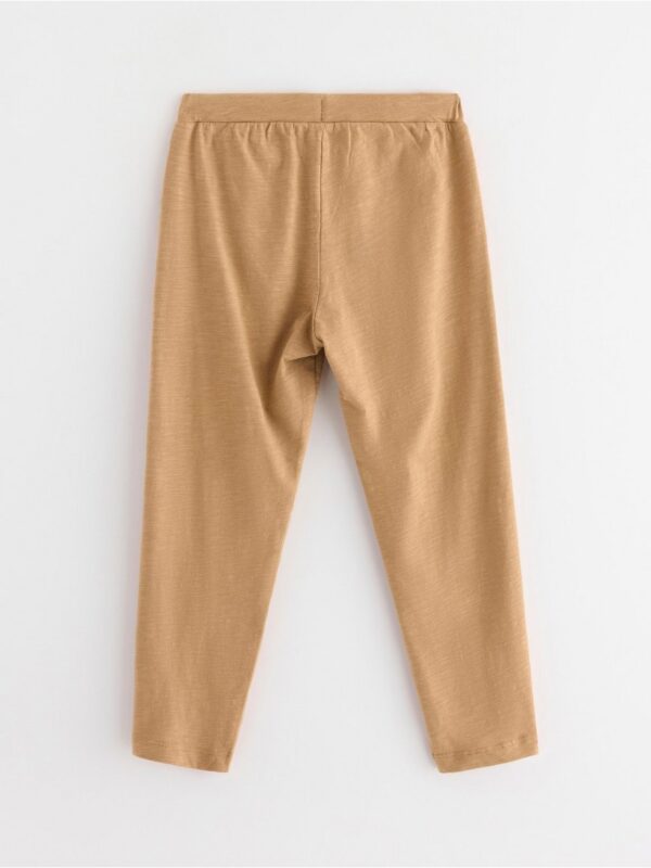 Joggers in slub jersey - 3004809-7779