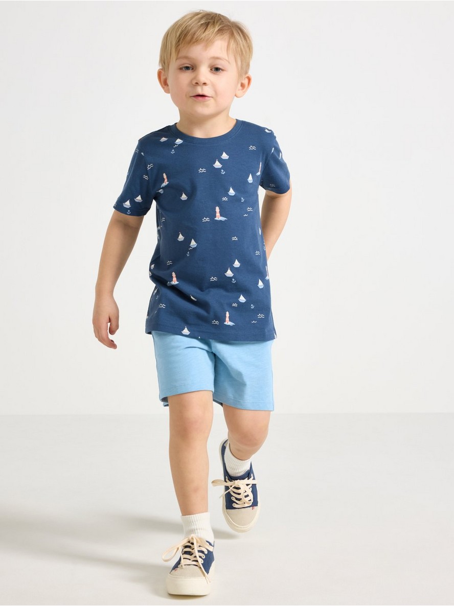 Sorts – Shorts in slub jersey