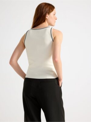 Rib-knit tank top - 3004819-1418