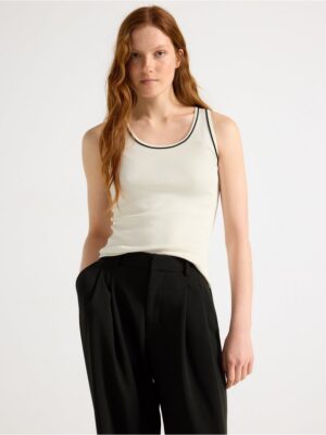 Rib-knit tank top - 3004819-1418
