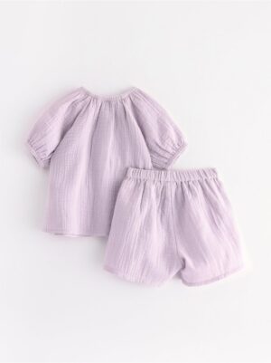 Set - blouse and shorts - 3004890-9959