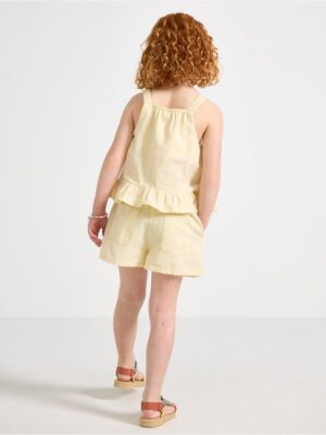 Shorts in linen blend - 3005051-1877