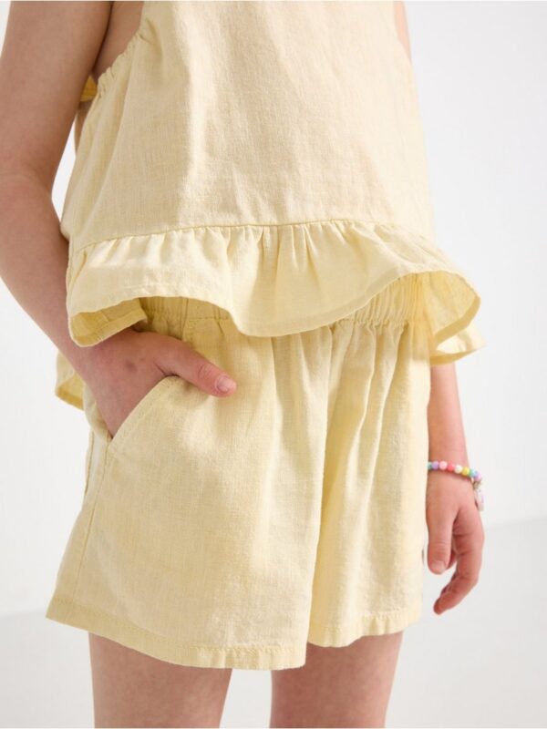 Shorts in linen blend - 3005051-1877