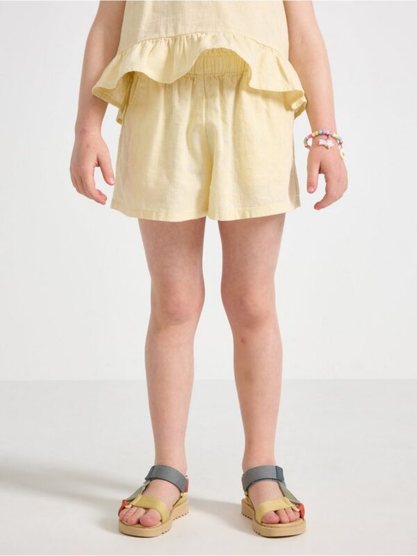 Shorts in linen blend - 3005051-1877