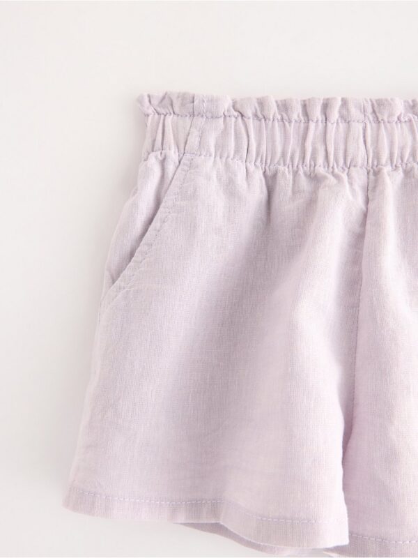 Shorts in linen blend - 3005051-9959