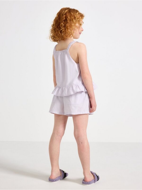 Shorts in linen blend - 3005051-9959