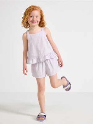 Shorts in linen blend - 3005051-9959