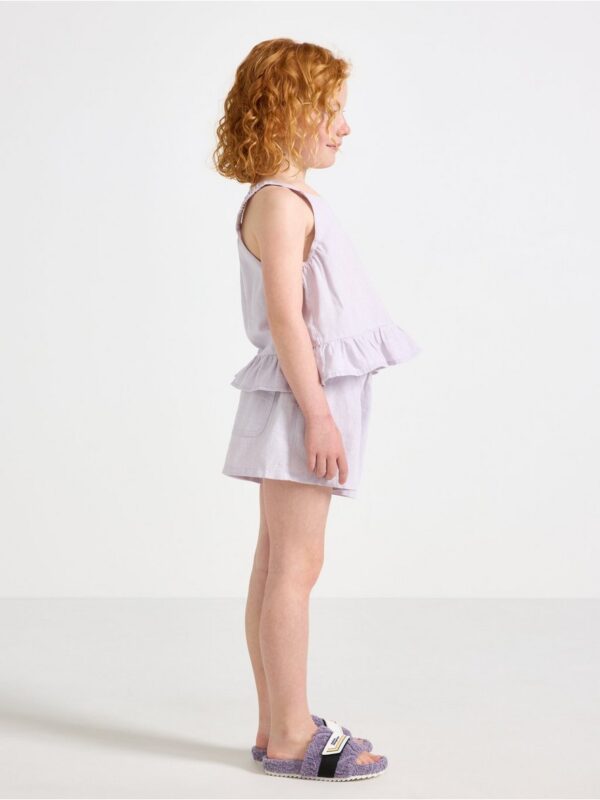 Shorts in linen blend - 3005051-9959