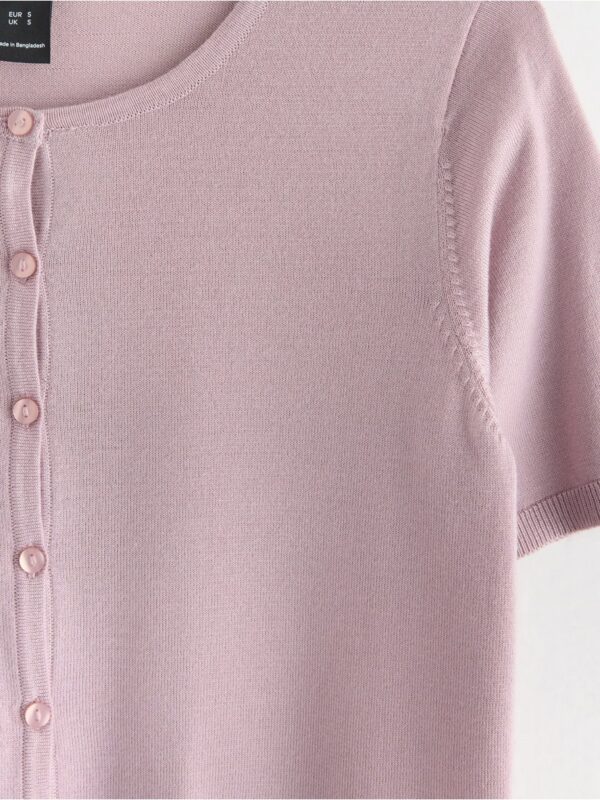 Fine-knit cardigan - 3005064-4855