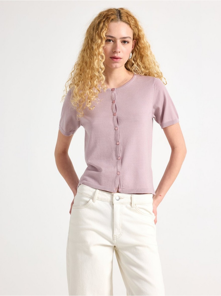 Dzemper – Fine-knit cardigan