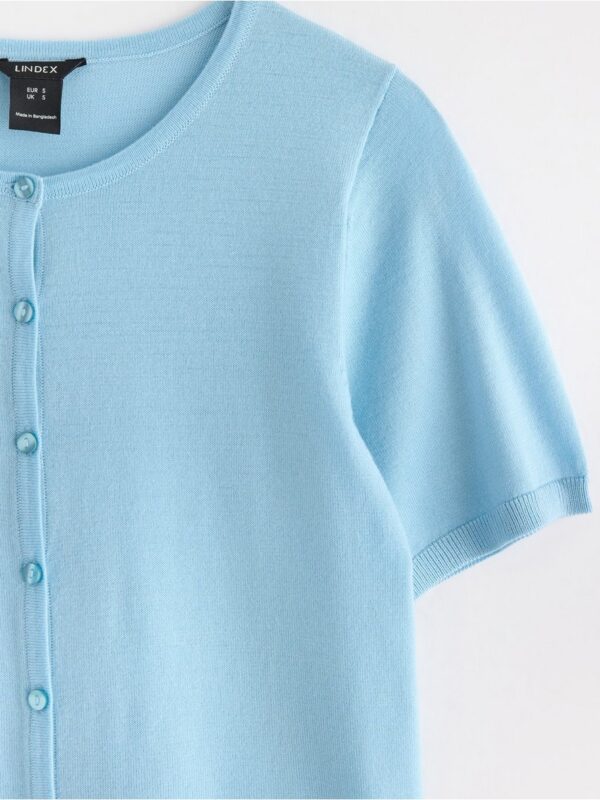 Fine-knit cardigan - 3005064-8016