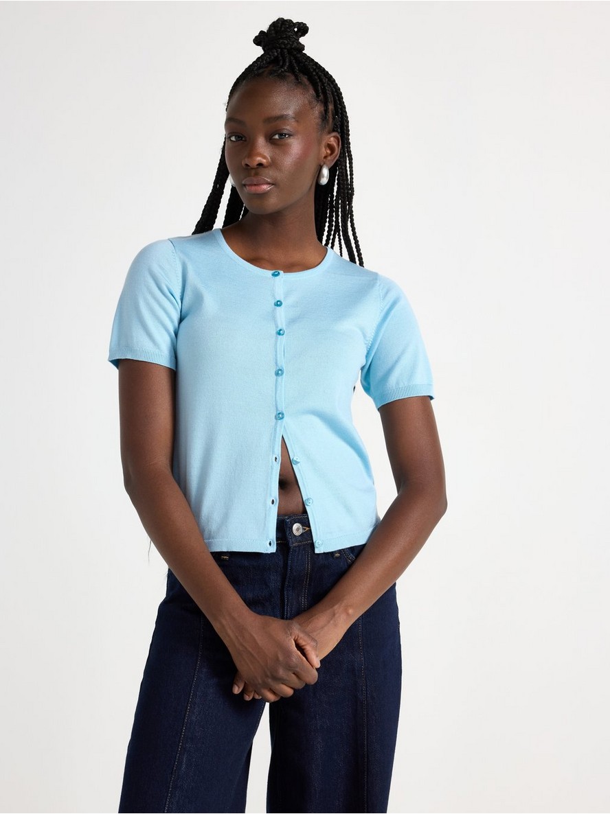 Dzemper – Fine-knit cardigan