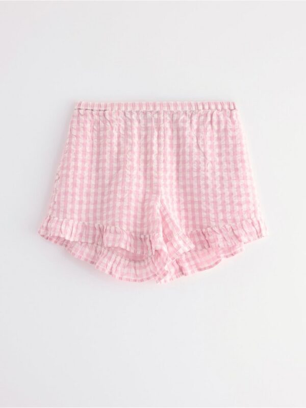 Pyjama shorts in seersucker - 3005078-7249