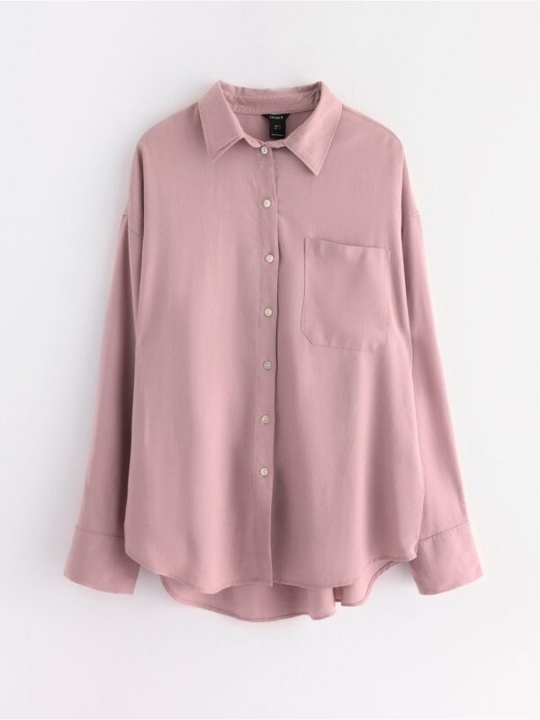 Shirt in linen blend - 3005116-4855