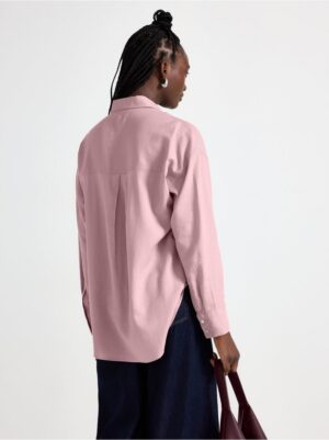 Shirt in linen blend - 3005116-4855