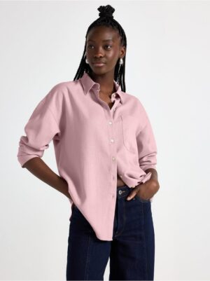 Shirt in linen blend - 3005116-4855