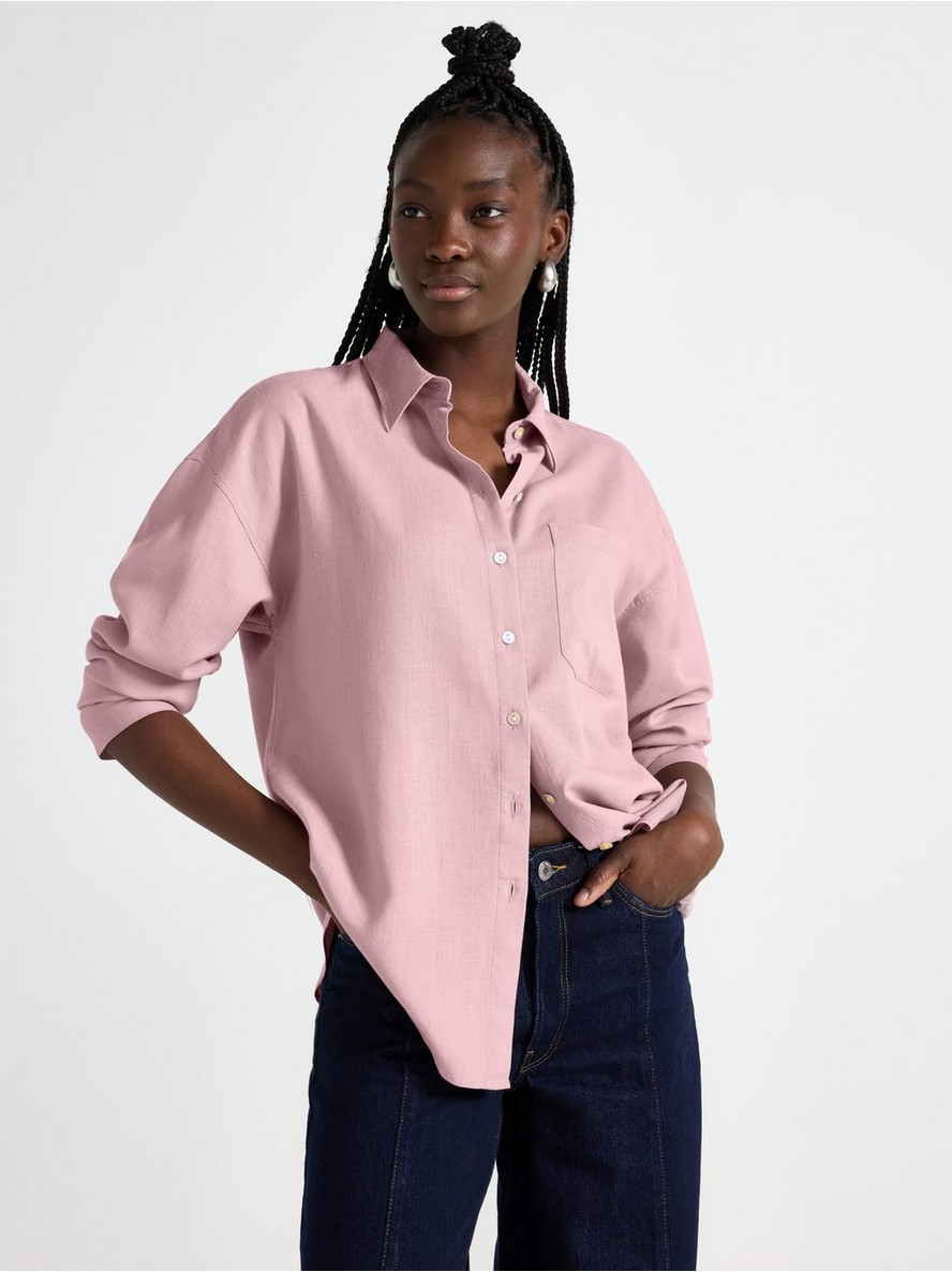 Kosulja – Shirt in linen blend