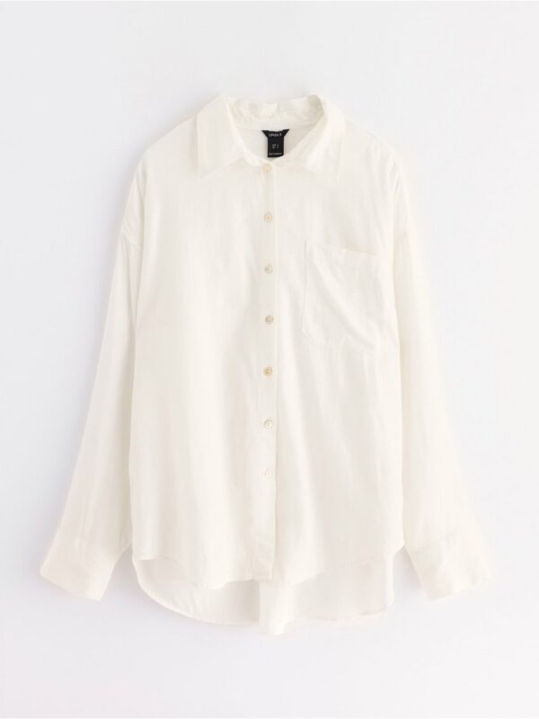 Shirt in linen blend - 3005116-70