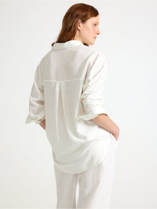 Shirt in linen blend - 3005116-70