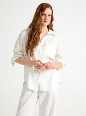 Shirt in linen blend - 3005116-70