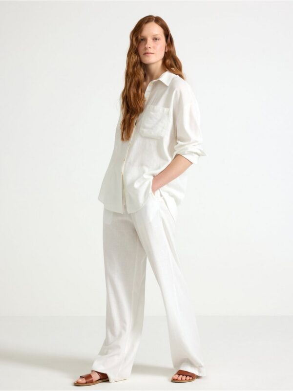 Shirt in linen blend - 3005116-70