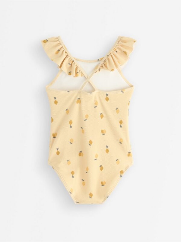 Swimsuit with flounce - 3005190-1877