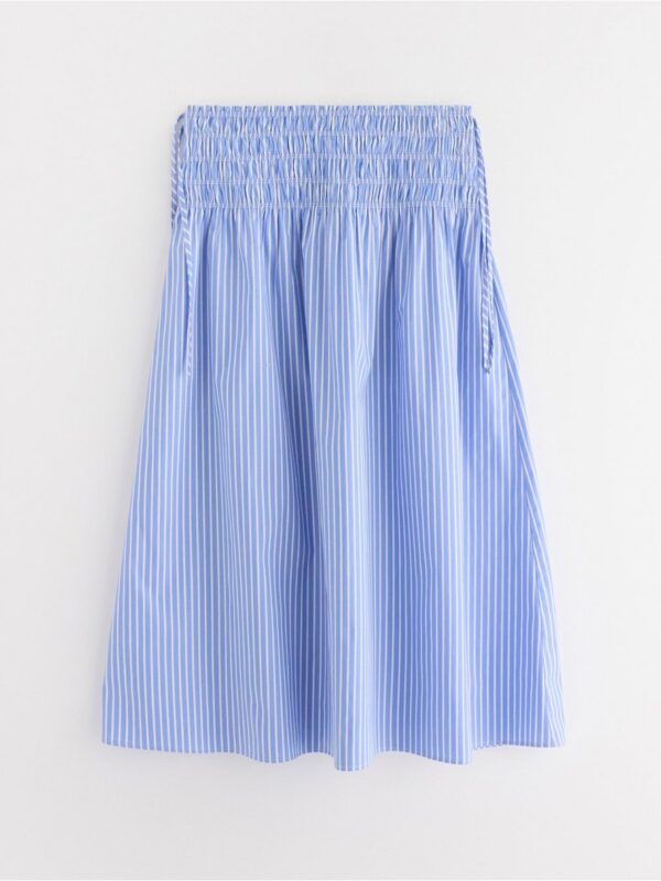Striped midi skirt - 3005213-4114