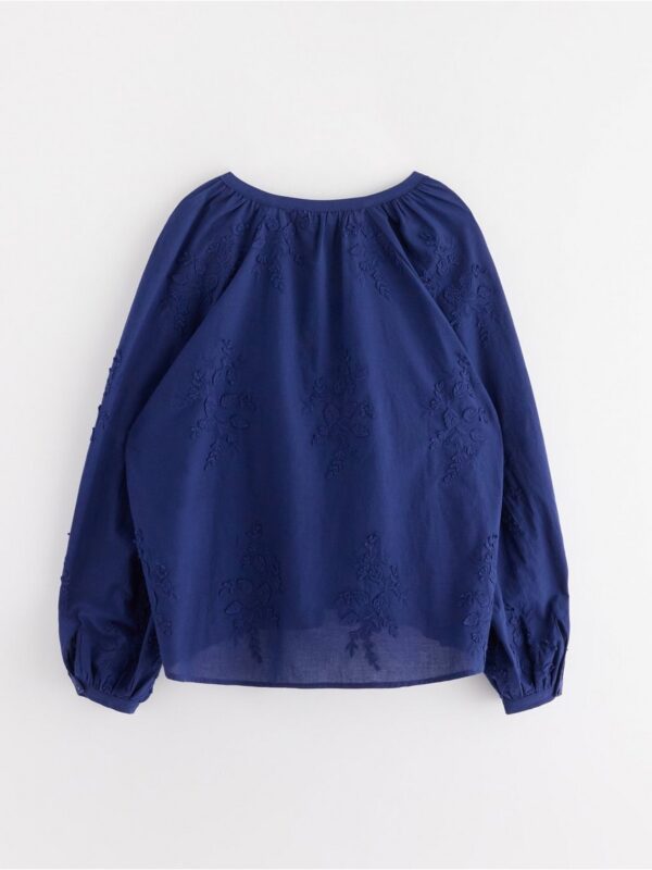 Blouse with embroidery - 3005226-6977