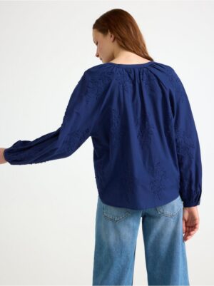 Blouse with embroidery - 3005226-6977