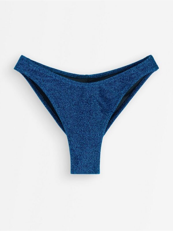 Brazilian  bikini bottom with lurex - 3005252-8109