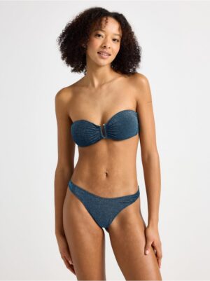 Brazilian  bikini bottom with lurex - 3005252-8109