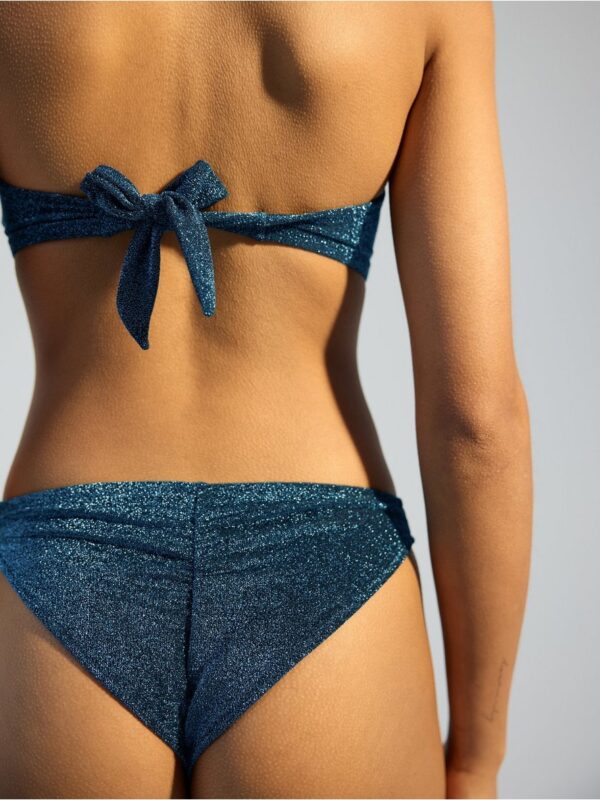 Brazilian  bikini bottom with lurex - 3005252-8109