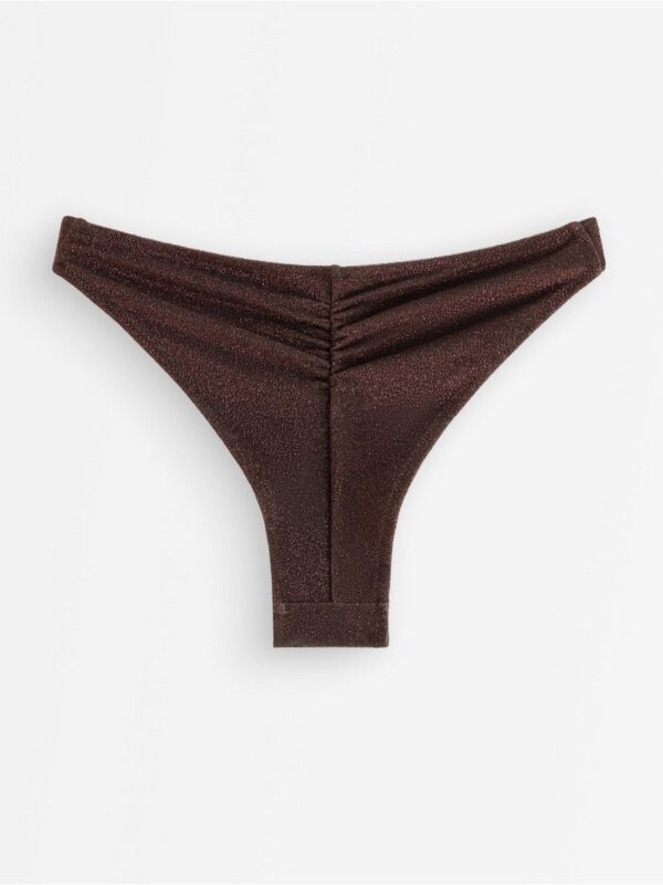 Brazilian  bikini bottom with lurex - 3005252-8117