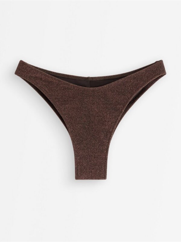 Brazilian  bikini bottom with lurex - 3005252-8117