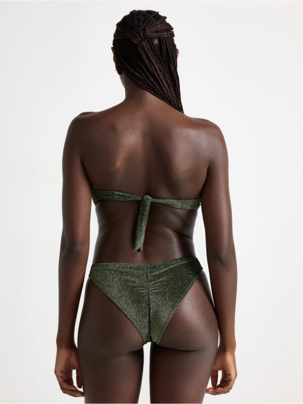 Brazilian  bikini bottom with lurex - 3005252-8597