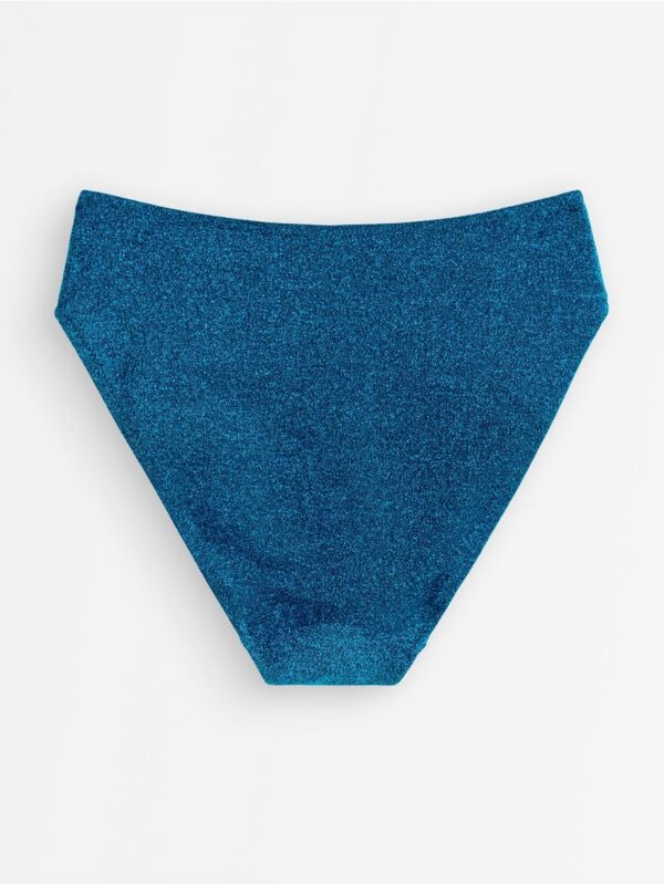 High-waisted bikini bottom with lurex - 3005253-8109