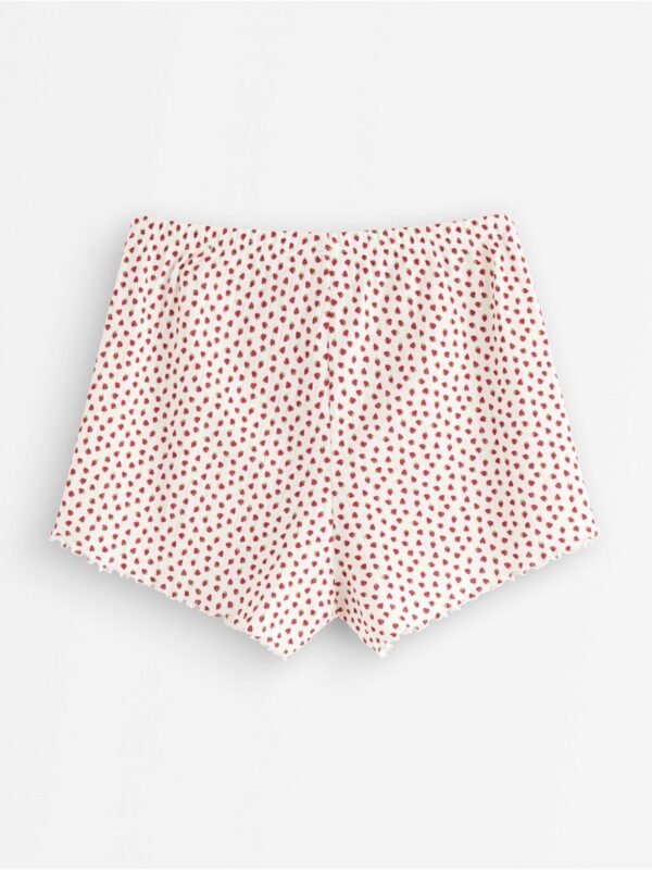 Pyjama shorts in pointelle - 3005277-3675