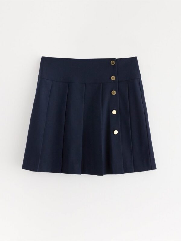 Pleated mini skirt - 3005282-2521